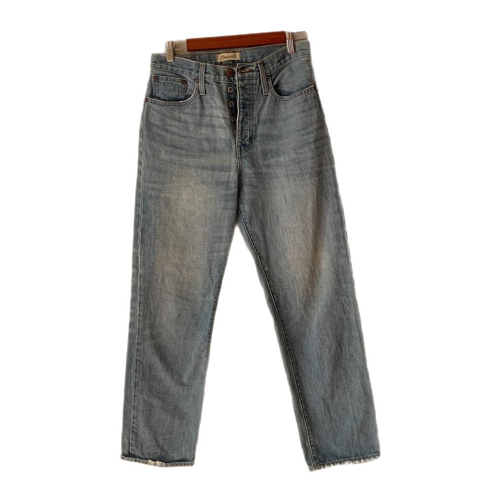 Madewell Jeans button front Boot Cut Size 26